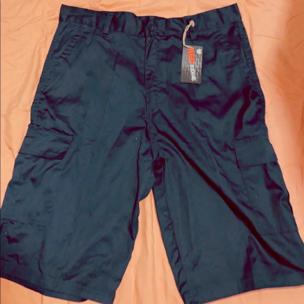 Navy blue, uniform shorts